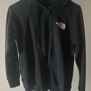 The North Face Women's Black Zipped Hoodie